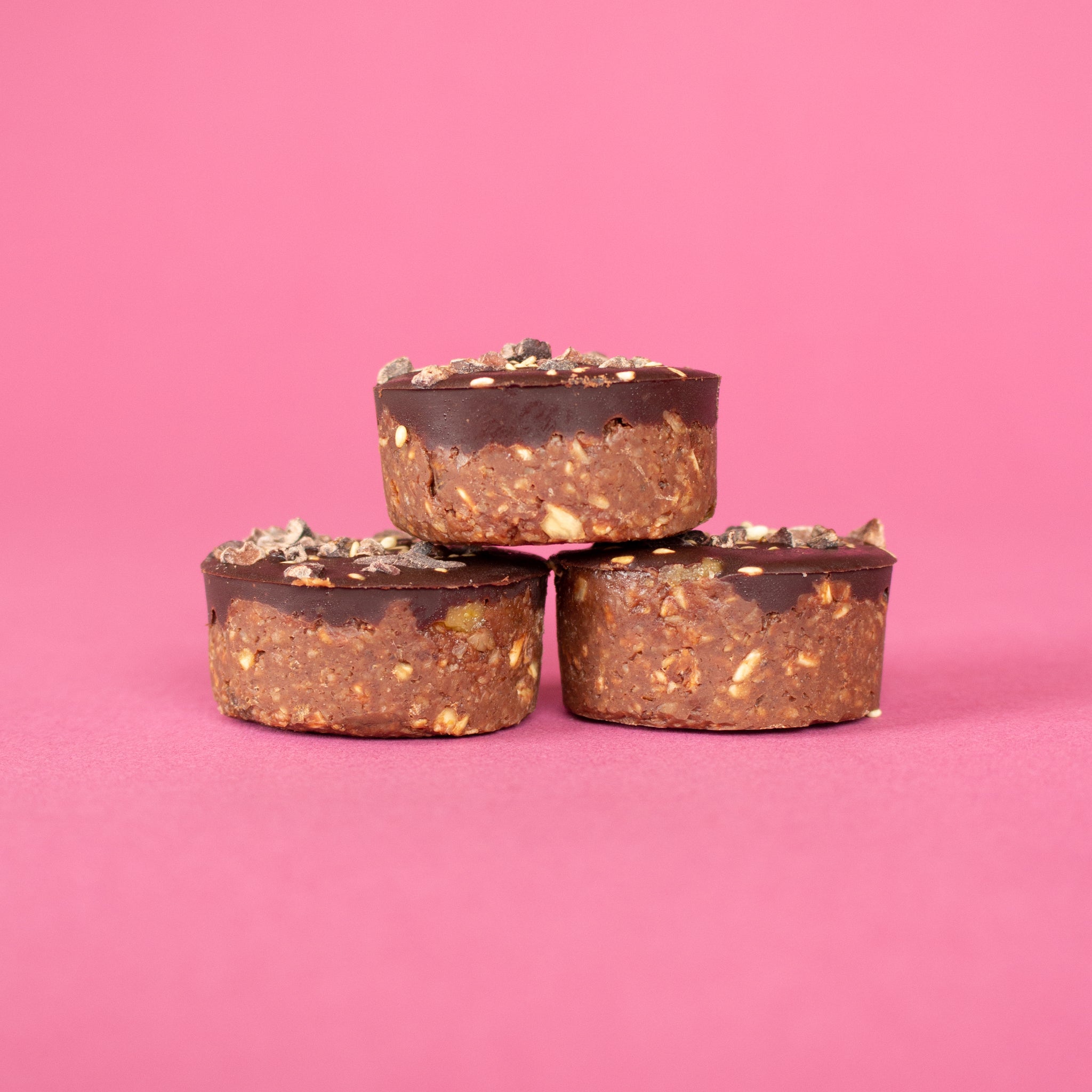 Chocolate Tahini Tarts